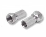 F-Stecker 7,3 mm HQ 100 Stück
