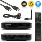 Octagon SX988 4K UHD Linux E2 IP-Receiver mit 300 MBit/s WLAN Stick 2dBi H.265, LAN, HDMI, USB