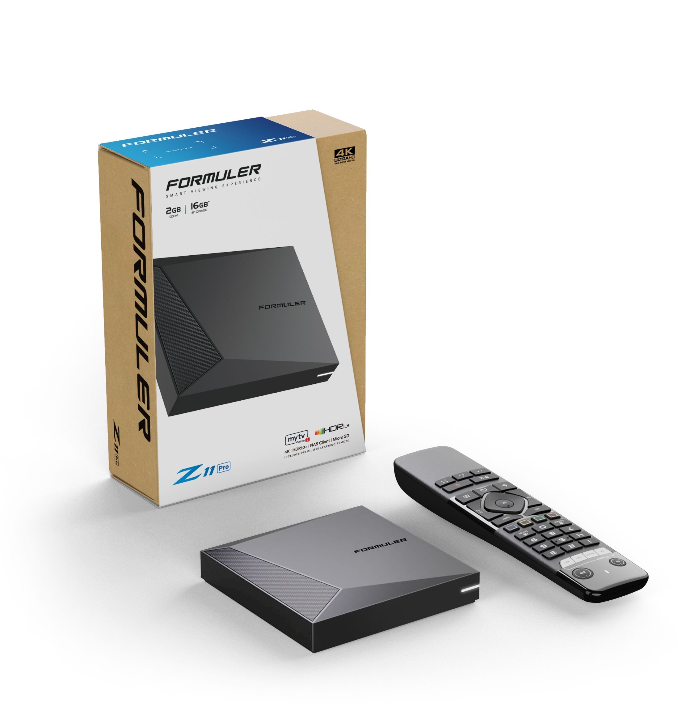 Formuler Z11 Pro 4K UHD Android 11 IP-Receiver (HDR10, Bluetooth, Dual-WiFi, HDMI, USB 3.0, MicroSD) 1 Formuler Z11 Pro 4K UHD Android 11 IP-Receiver (HDR10, Bluetooth, Dual-WiFi, HDMI, USB 3.0, MicroSD)