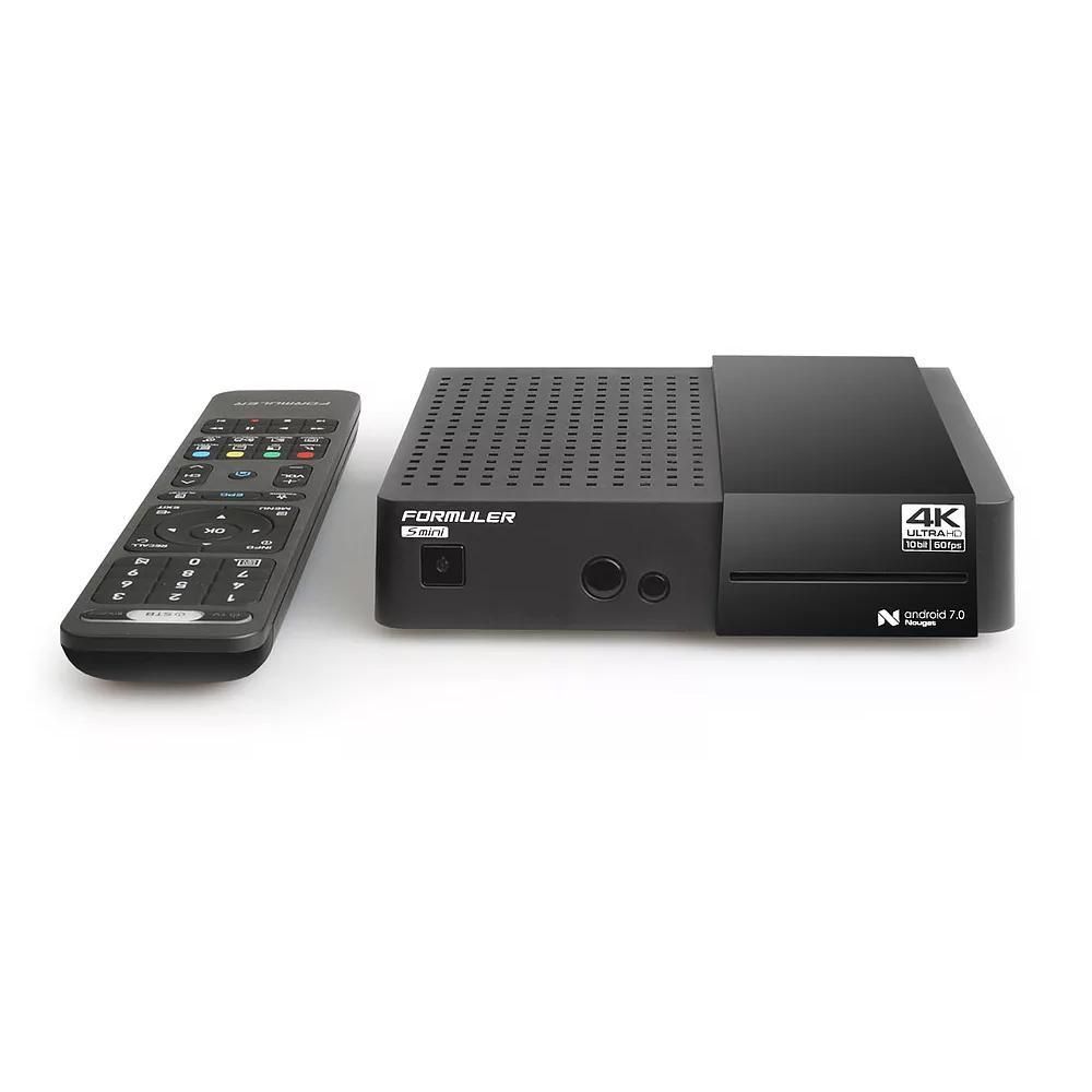 Formuler S Mini Android 7.0 HEVC H.265 4K Ultra HD Sat IPTV Receiver 1 Formuler S Mini Android 7.0 HEVC H.265 4K Ultra HD Sat IPTV Receiver