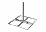 FLACHDACHSTÄNDER / BALKONSTÄNDER GOLIAT 4X 40X40CM 0,9M MAST 48MM