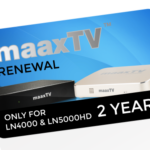 MaaxTV Verlängerung für MaaxTV LN4000 / LN5000HD / LN6000N - Arabic - Laufzeit 2 Jahre