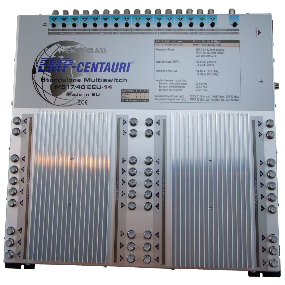 EMP Centauri E.Lite Class Multischalter MS 17/40 EEU-14 1 EMP Centauri E.Lite Class Multischalter MS 17/40 EEU-14