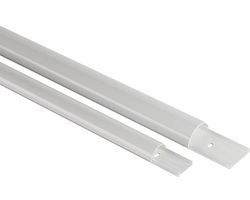 MAXIMUM NICE MOUNT 35x750mm Kabelkanal Alu Weiss 1 MAXIMUM NICE MOUNT 35x750mm Kabelkanal Alu Weiss