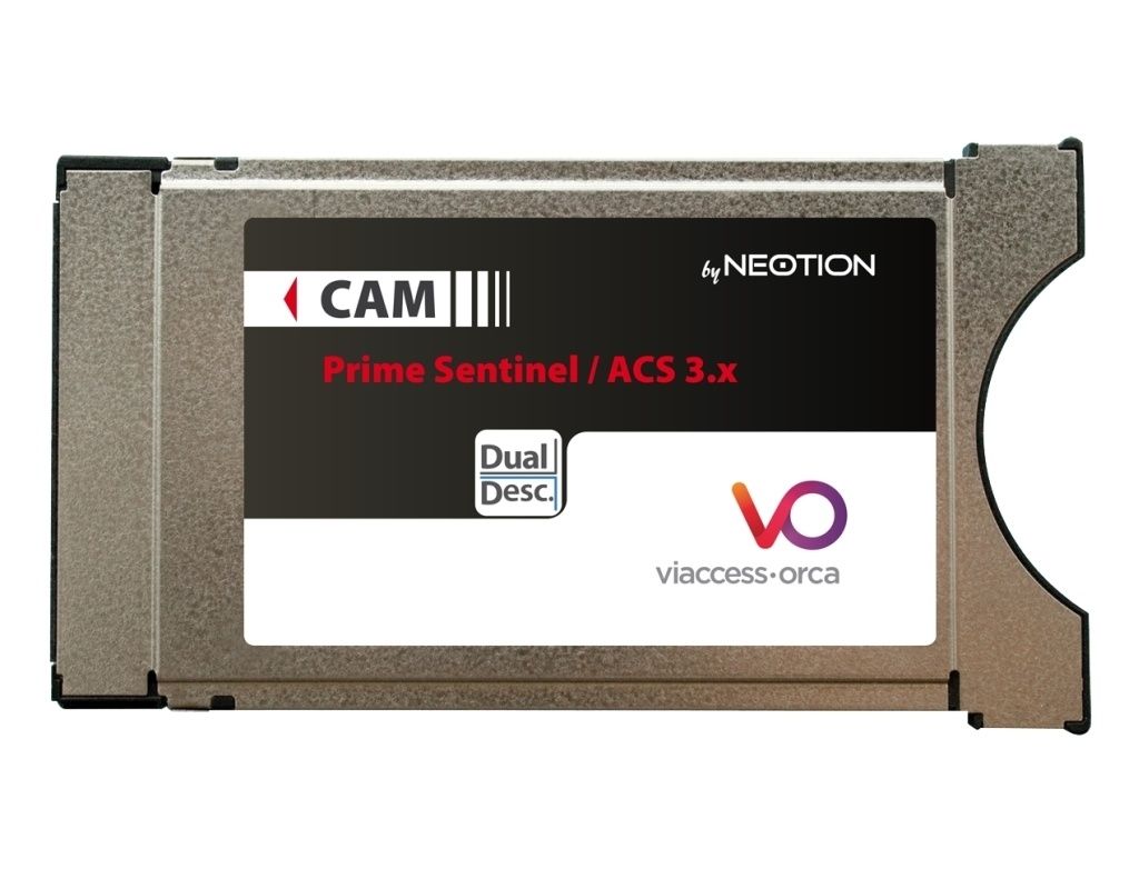 Neotion Viaccess Prime Sentinel / ACS 3.x Secure CI Modul CW64 Bit Secure 1 Neotion Viaccess Prime Sentinel / ACS 3.x Secure CI Modul CW64 Bit Secure