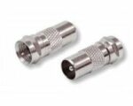 Adapter F-Stecker-IEC-Stecker