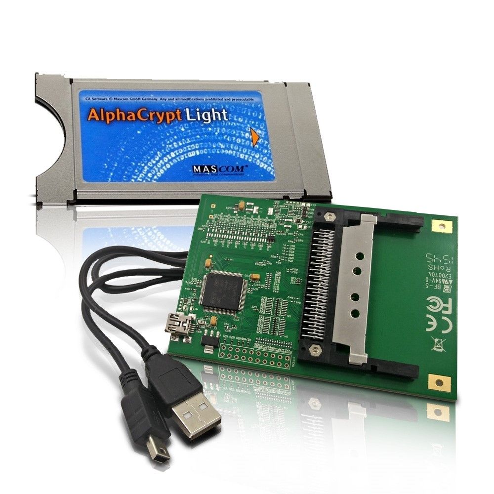 AlphaCrypt Light CI Modul Version R2.2 + HMP USB-CI Programmer f. Alphacrypt Module ( Bundle ) 1 AlphaCrypt Light CI Modul Version R2.2 + HMP USB-CI Programmer f. Alphacrypt Module ( Bundle )
