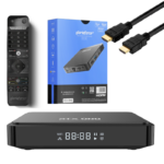 Gloriaforce RTX Uno 4K UHD Android 11 IP-Receiver HDR10+, Dual-WiFi, LAN, Bluetooth, MicroSD, HDMI