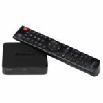 Xsarius Q5 4K UHD Android 9.0 IP-Receiver H.265, 2.4 GHz WiFi, LAN, MicroSD, HDMI, USB 3.0