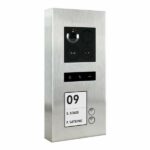 Balter ERA Silber RFID 2-Draht BUS IP Türstation 2 Familienhaus 150° Weitwinkelobjektiv Aufputz