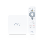 Homatics Box R Lite Android TV Mediaplayer Weiß (4K UHD, 5GHz WiFi, Bluetooth, Sprachfernbedienung)