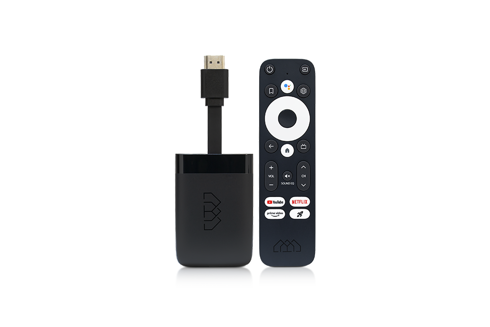 Homatics Dongle R Android TV Mediaplayer Stick Schwarz (4K, WiFi5, Dolby Audio, Sprachfernbedienung) 1 Homatics Dongle R Android TV Mediaplayer Stick Schwarz (4K, WiFi5, Dolby Audio, Sprachfernbedienung)
