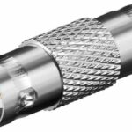 BNC-Adapter Buchse auf Buchse 50 Ohm vergoldete Pins