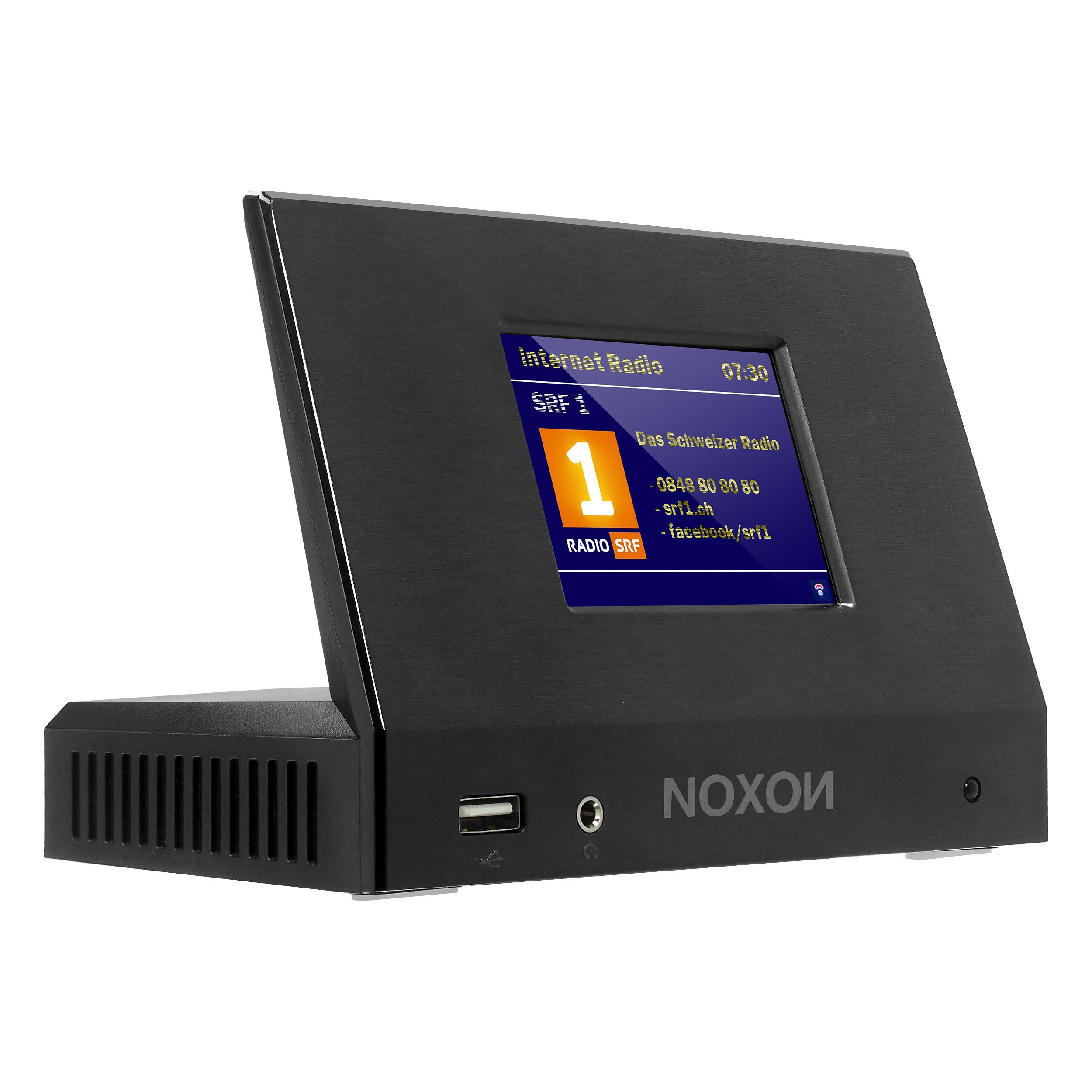 Noxon A120+ schwarz - Audio Adapter DAB+/UKW & Internet-Radio, Spotify, Bluetooth, USB, App 1 Noxon A120+ schwarz - Audio Adapter DAB+/UKW & Internet-Radio, Spotify, Bluetooth, USB, App